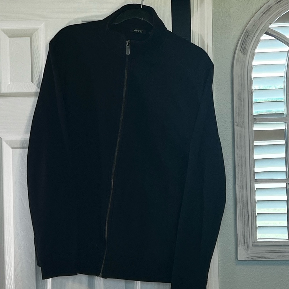Black men’s jacket size Medium